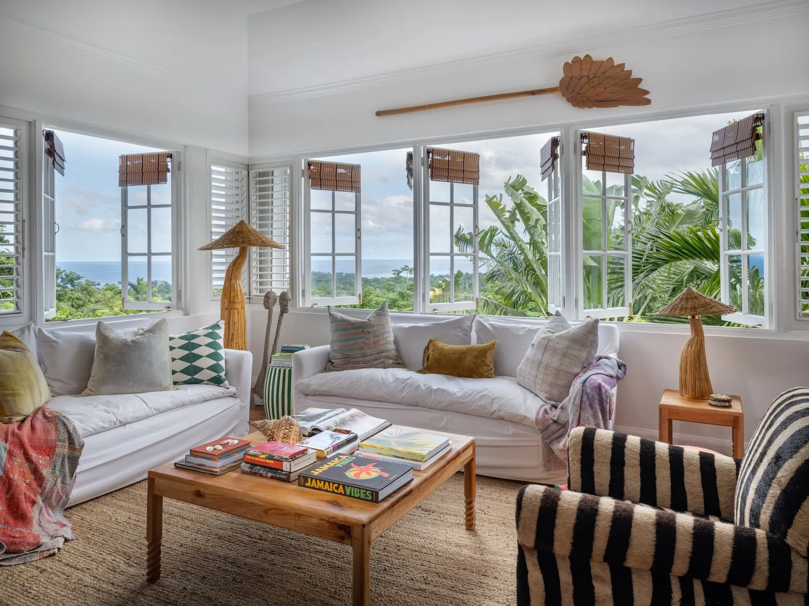 Image may contain Home Decor Coffee Table Furniture Table Couch Architecture Building Indoors Living Room and Room