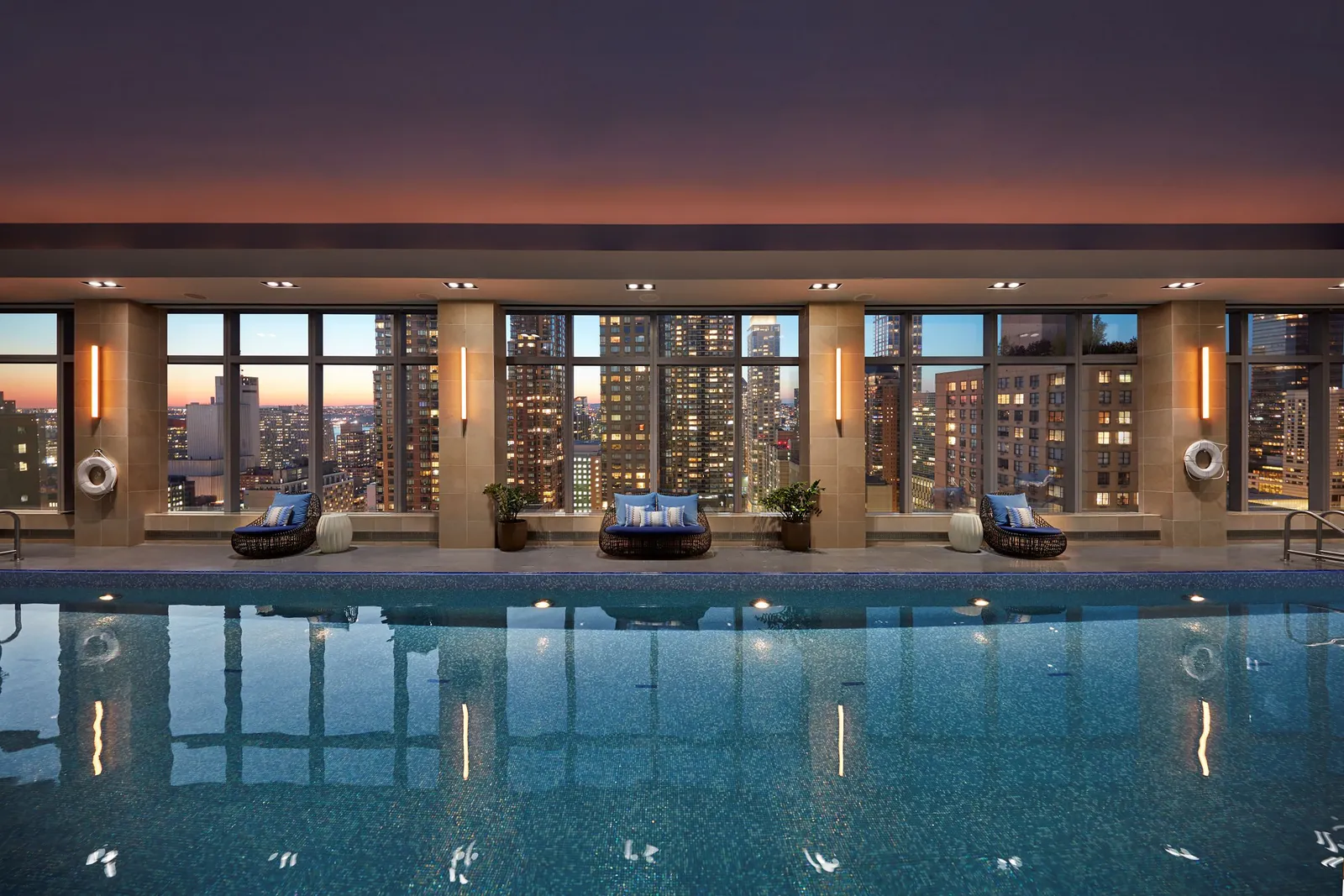 Pool at the Spa at Mandarin Oriental New York