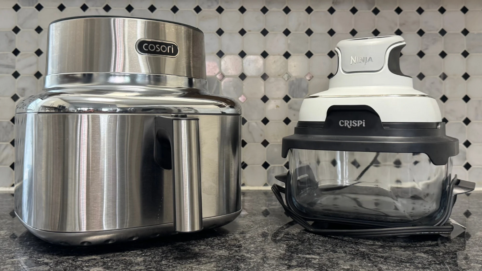 the cosori iconic and the ninja crispi