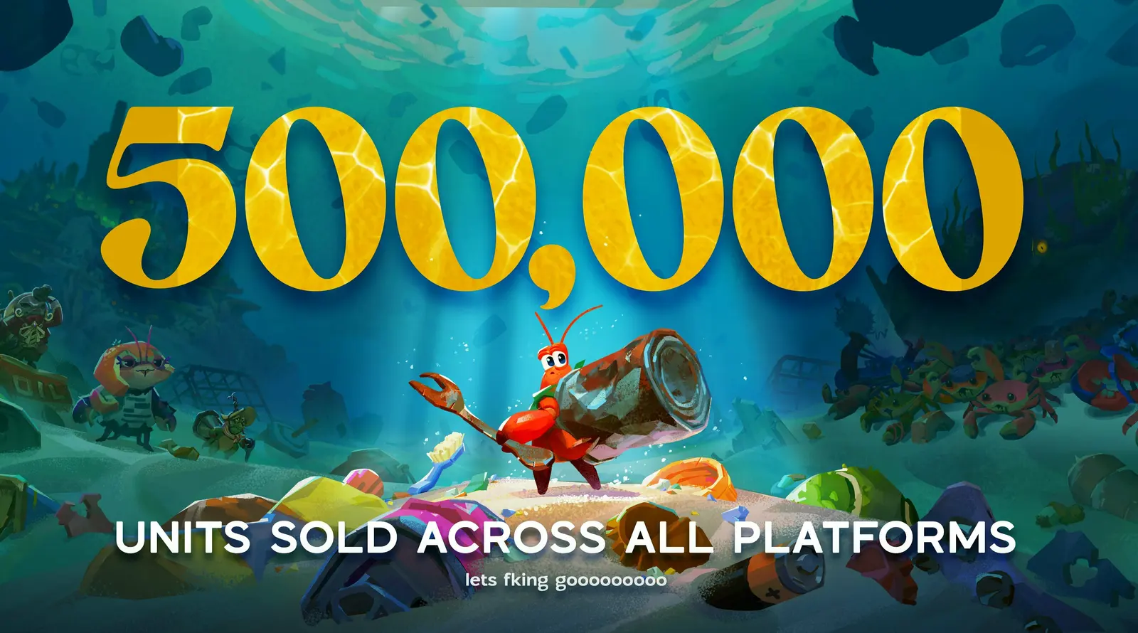 类魂游戏《蟹蟹寻宝奇遇》销量突破50万份,“New Game+”功能即将上线