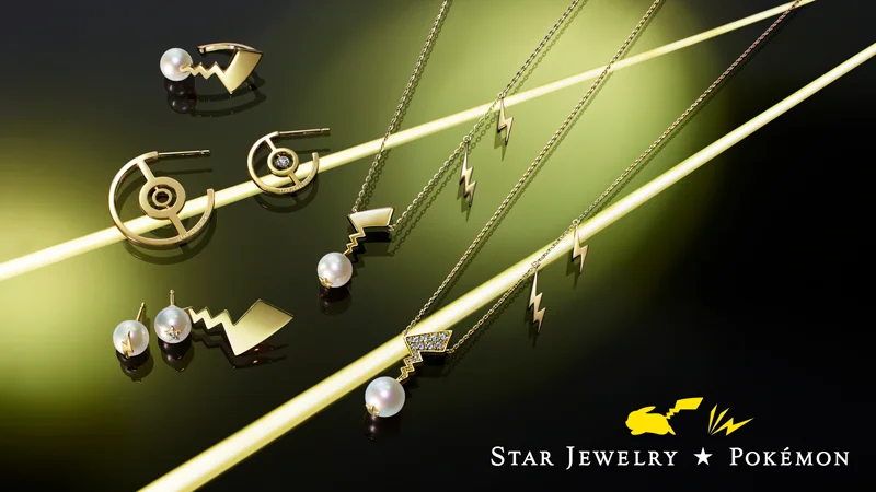 宝可梦 x STAR JEWELRY推出联名饰品,12月1日发售