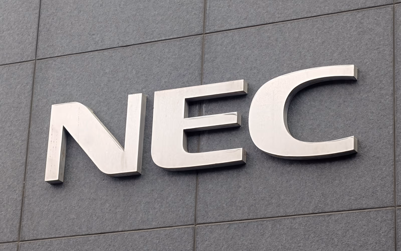 NECのロゴ