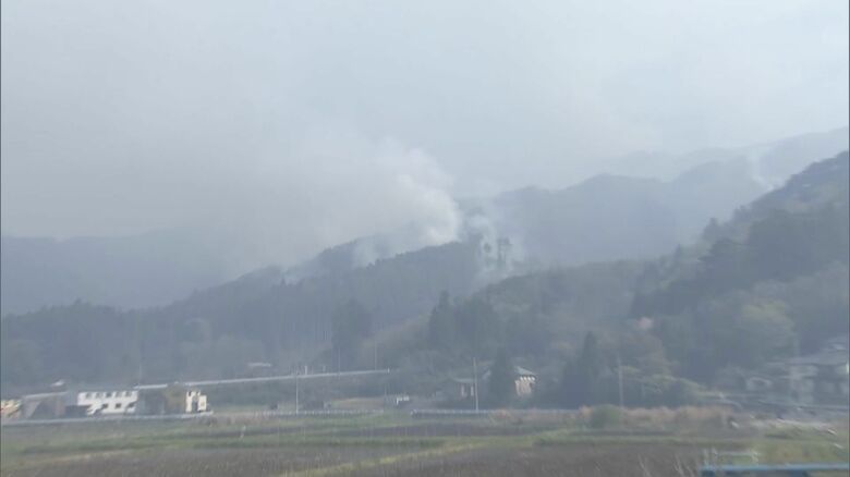 延焼続く岩手・大槌町山林火災　呼吸器内科医が住民に煙や灰への対策呼びかけ｜FNNプライムオンライン