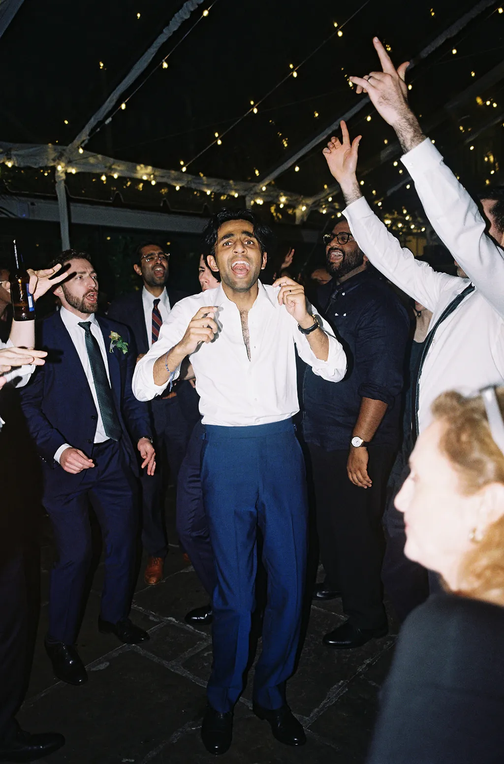 Image may contain Gunbir Singh Sidhu Sanjeev Kohli Adult Person Photobombing Clothing Footwear Shoe Urban and Fun