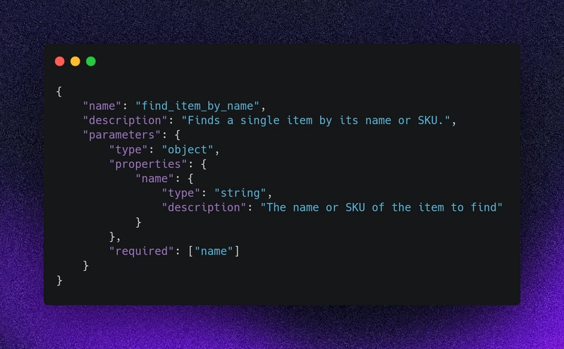 mcp tool declaration