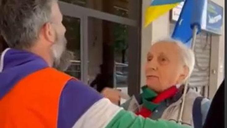 Fermo immagine dal video postato dalla presidente provinciale di Iv Bologna, Lina De Troia