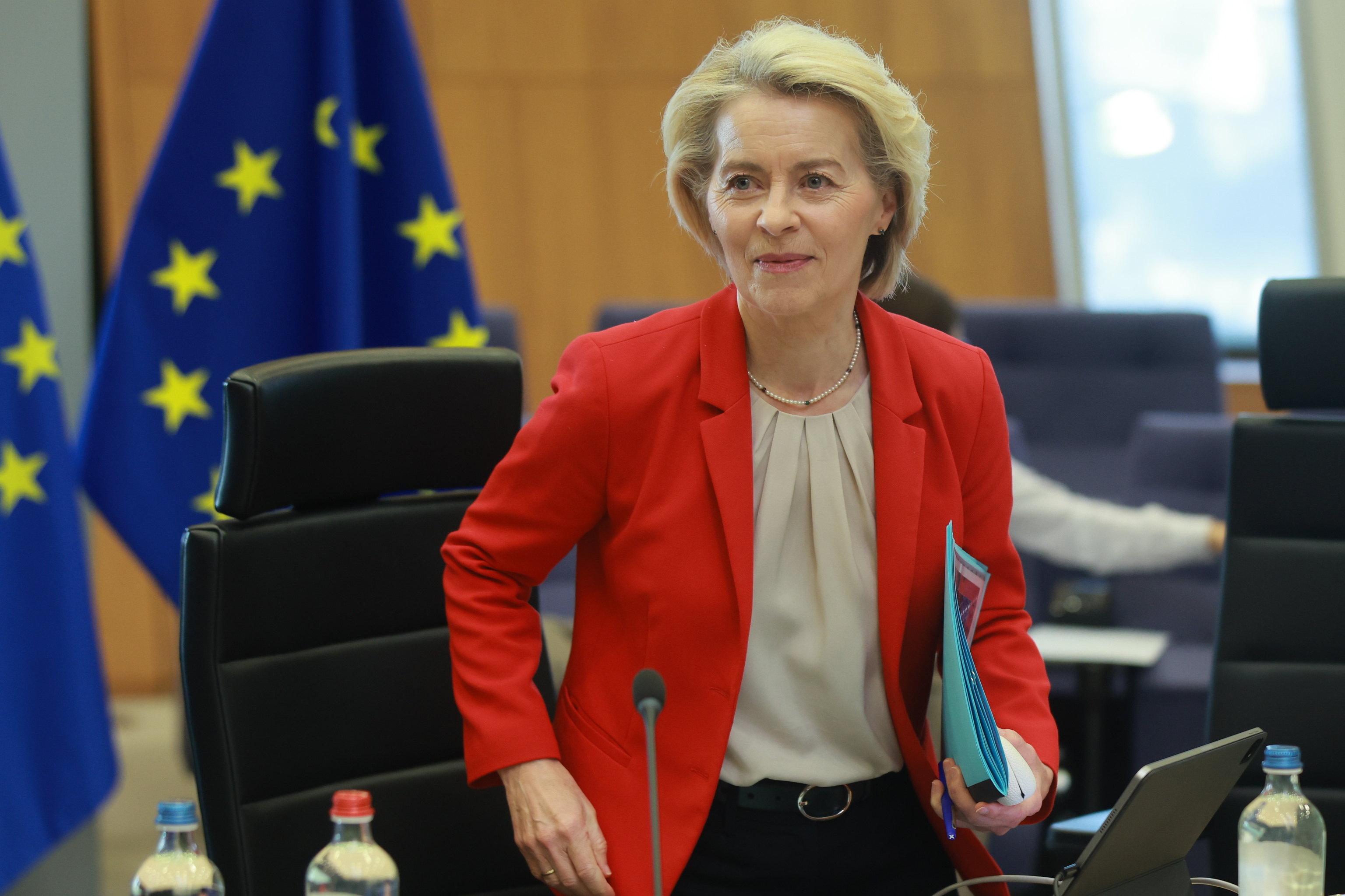 La presidenta de la Comisi�n Ursula von der Leyen.