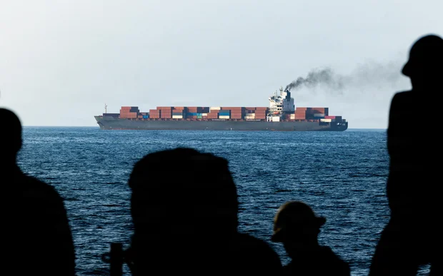 U.S. Conducts Blockade Operations Near Strait Of Hormuz 