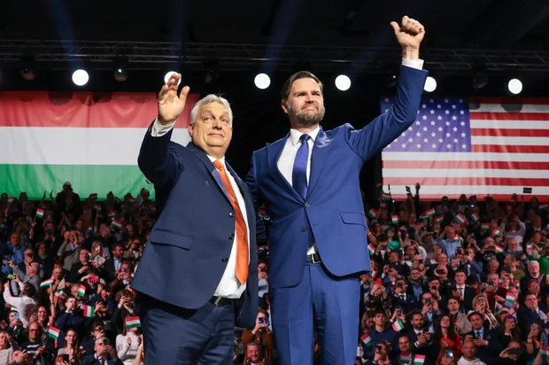 JD Vance Supports Viktor Orbán Election Campaign In Budapest 