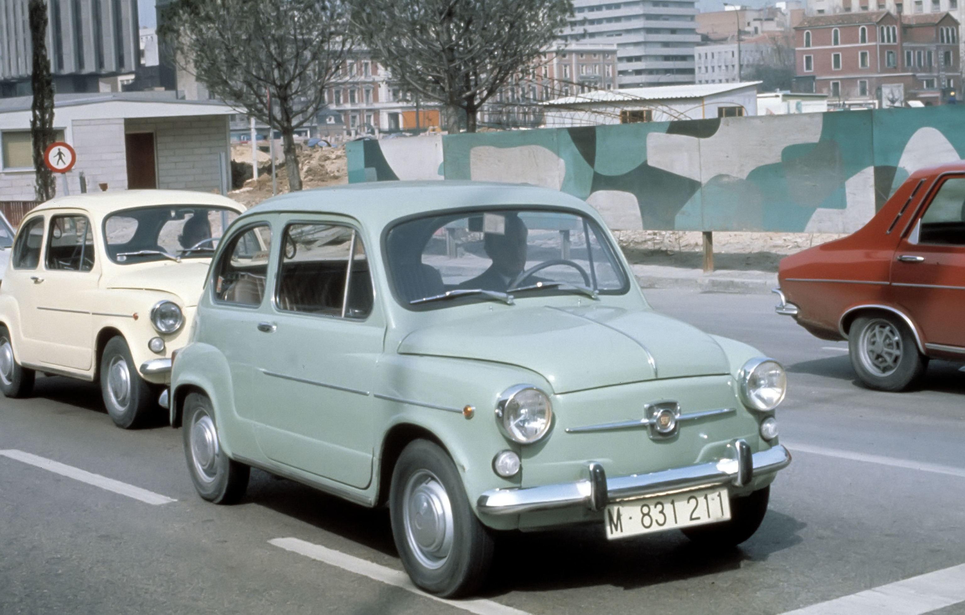 Un Seat 600 de los a�os 60