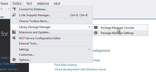Microsoft .Net Blog Package