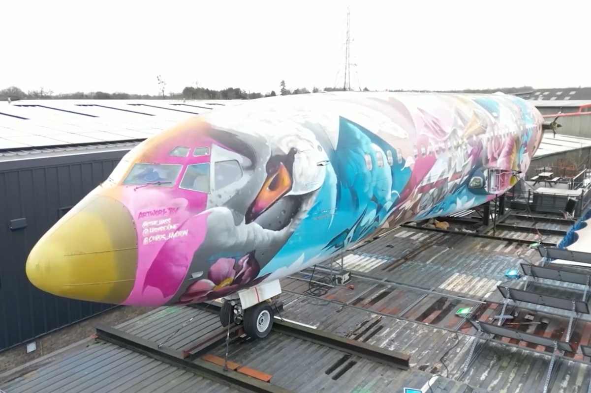 De avi�n abandonado a Airbnb de lujo: el incre�ble cambio detr�s de este Boeing 727