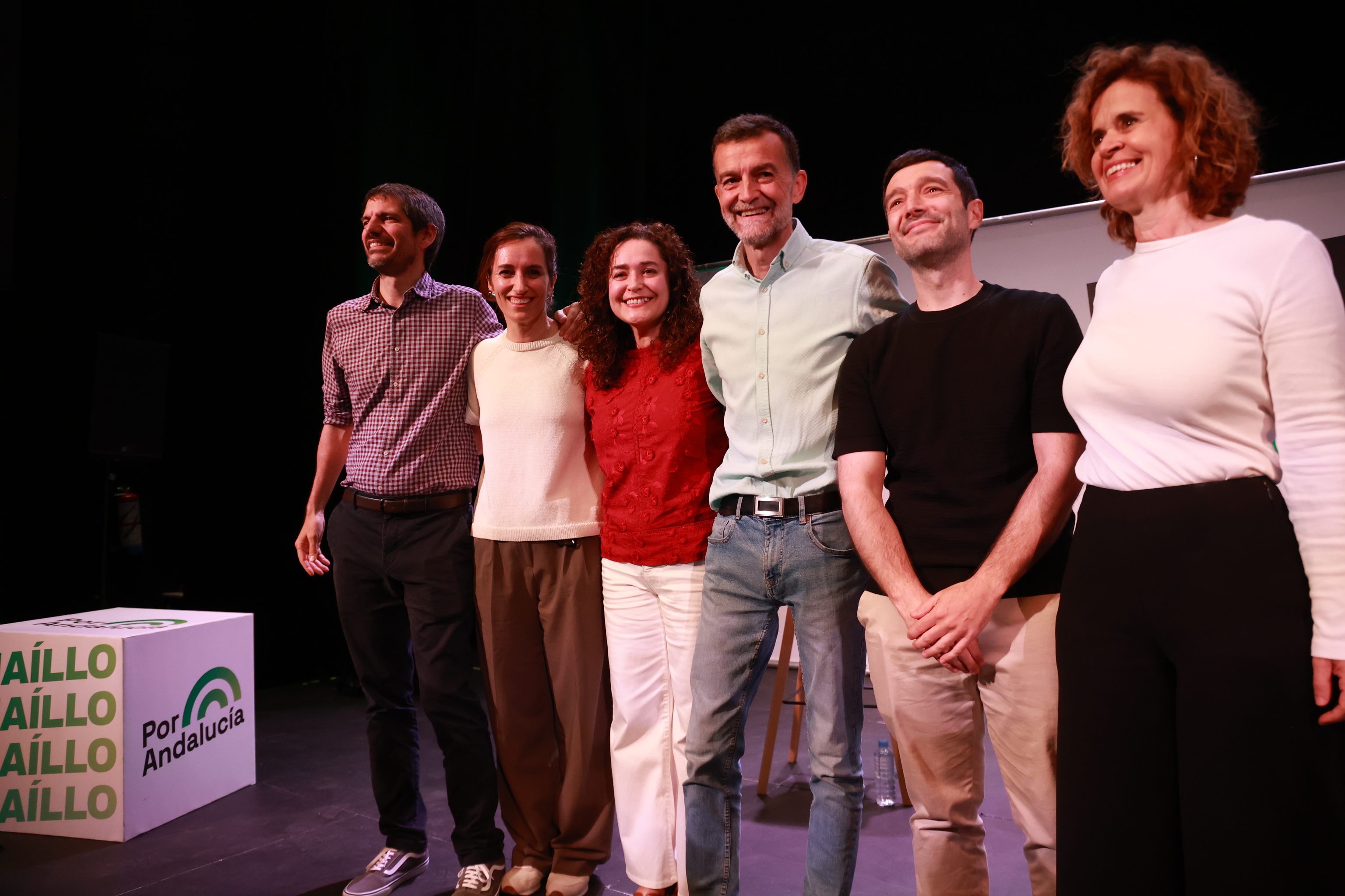 Ernest Urtasun, M�nica Garc�a, Inma Nieto, Antonio Ma�llo, Pablo Bustinduy y Esperanza G�mez.