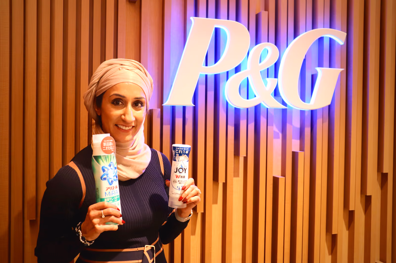 P&G カンパニー・アクセシビリティ・リーダーのサム・ラティフ氏。