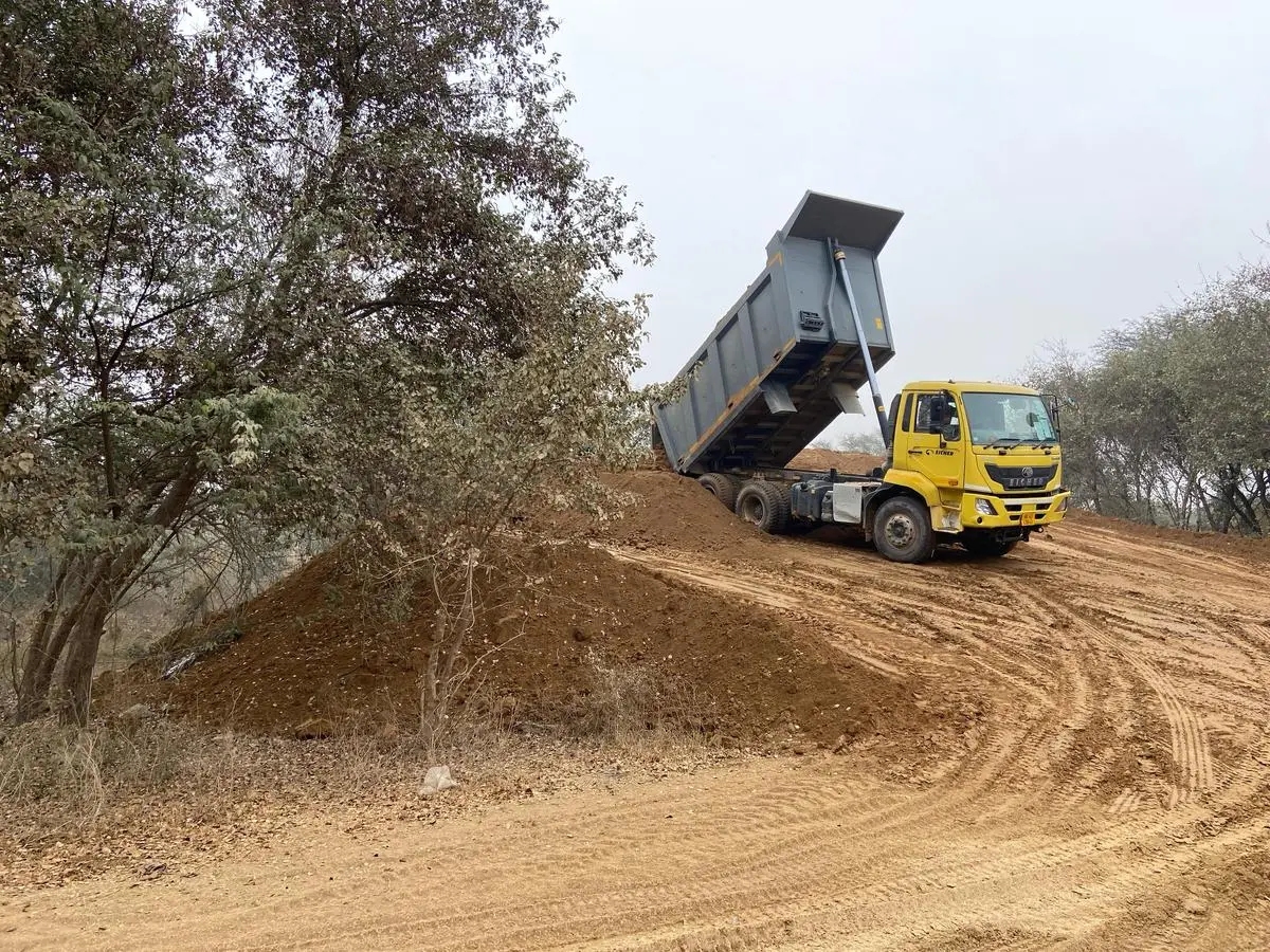The stay order did little to halt construction and dumping activities at the forest. The stay order did little to halt construction and dumping activities at the forest.