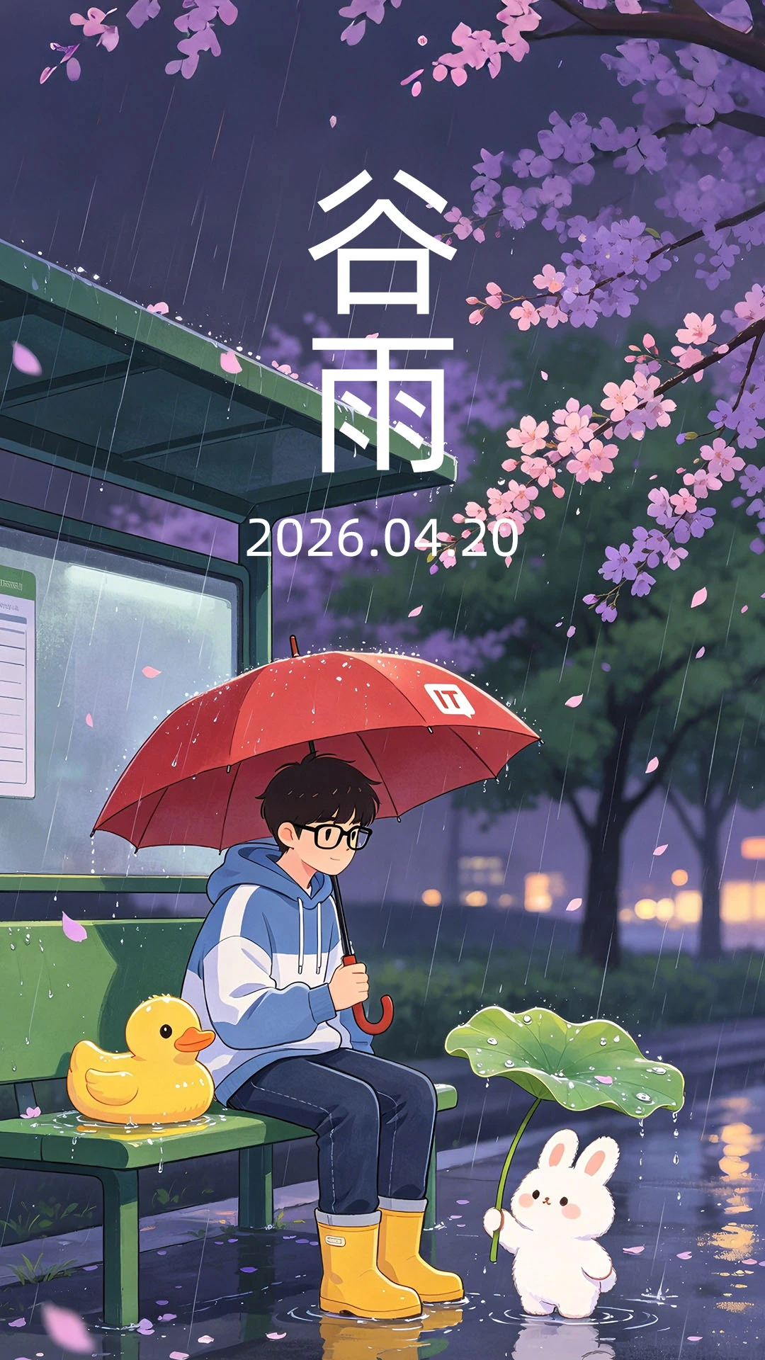 谷雨:春去夏来,雨水无闲,百谷种田间