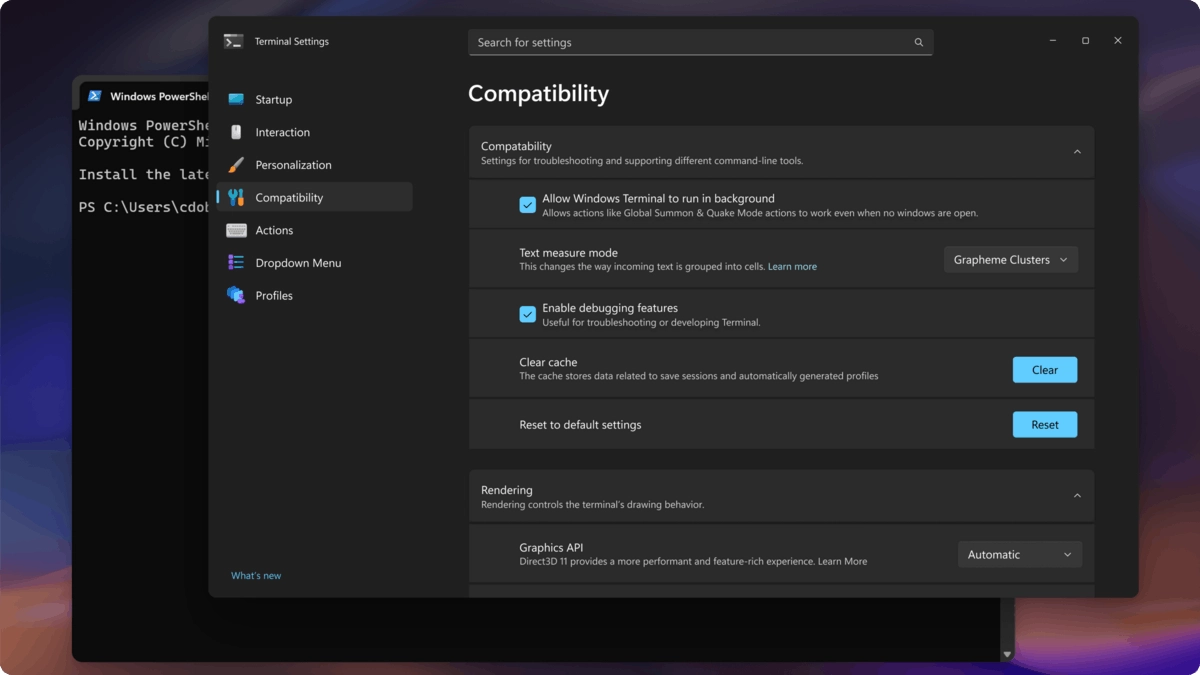 微软预告将重构 Win11 Windows Terminal 设置界面:独立窗口、自动保存