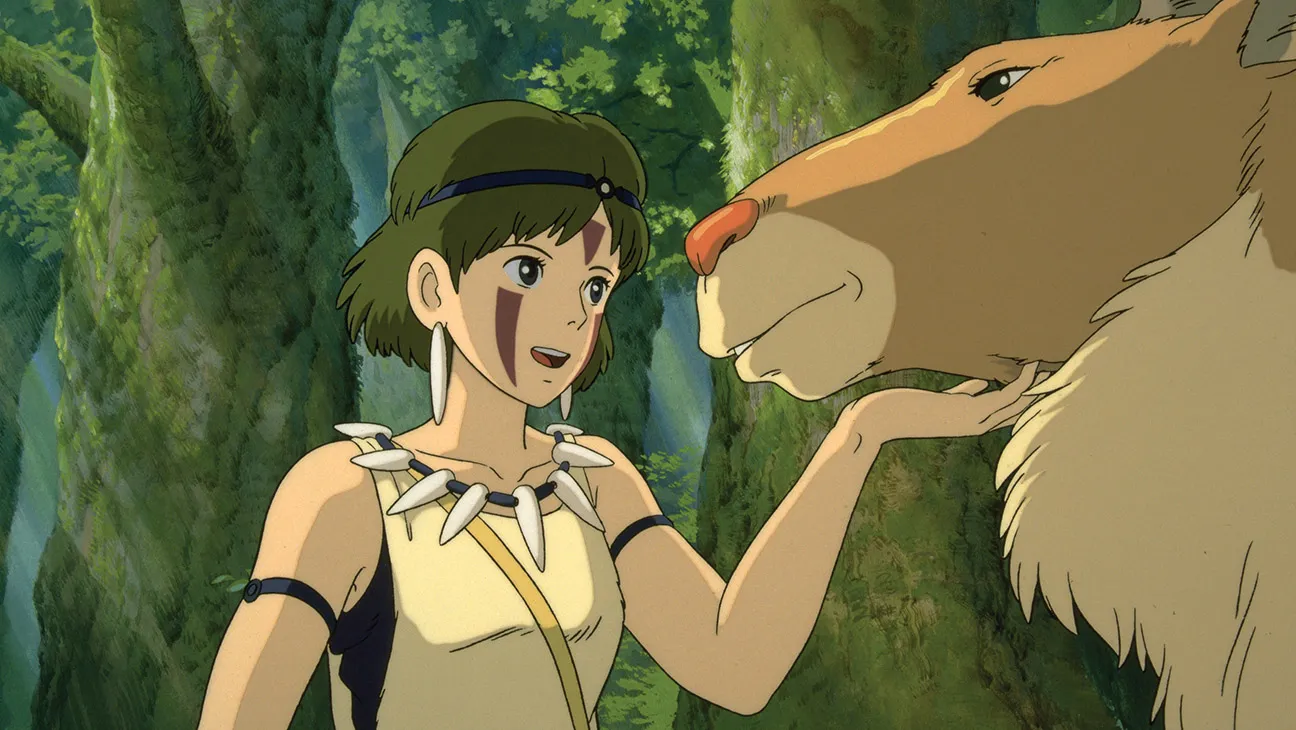 Claire Danes as San in Princess Mononoke