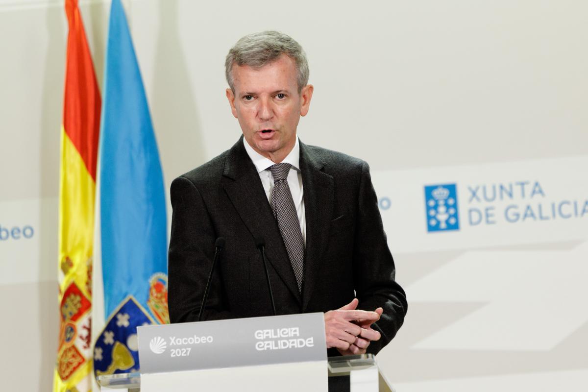 El presidente de la Xunta, Alfonso Rueda.