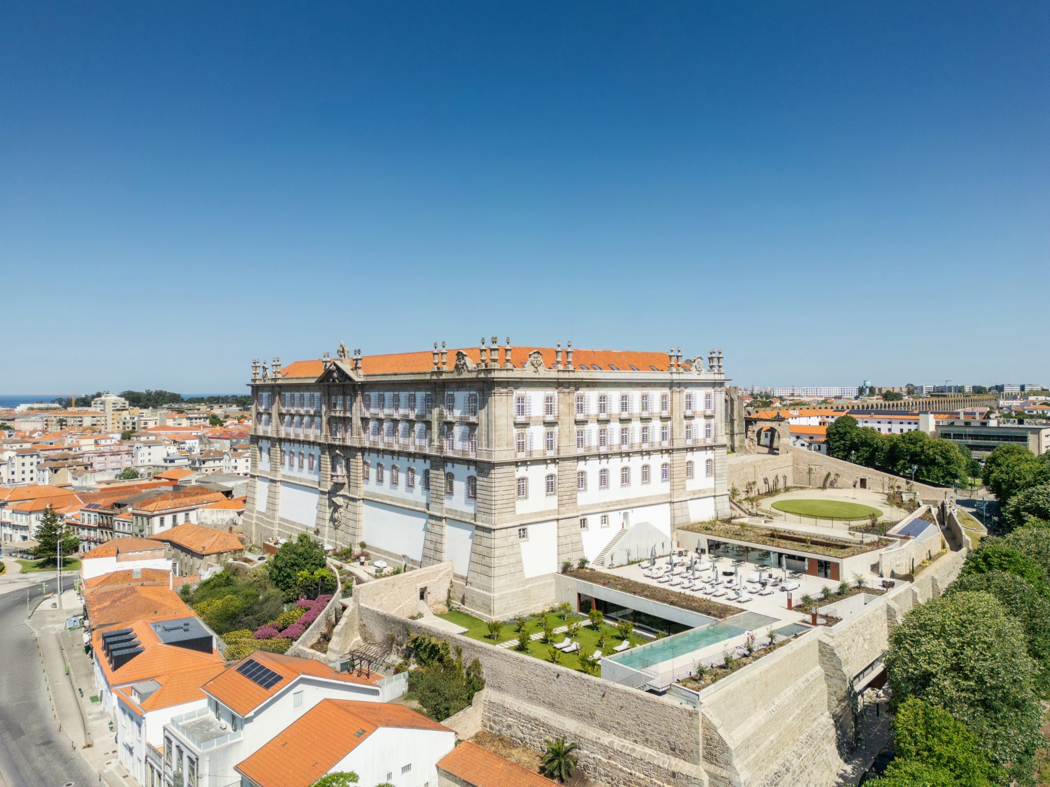 El Convento de Santa Clara en Vila do Conde, convertido en hotel de lujo.