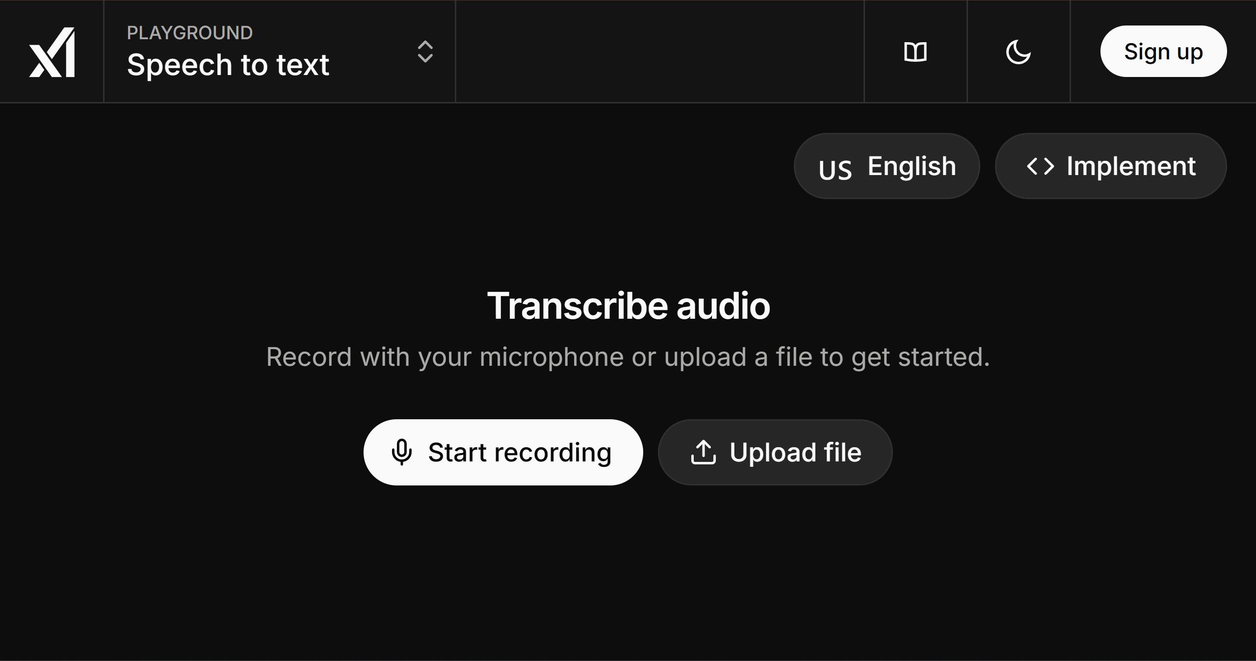 Grok Voice API gallery image