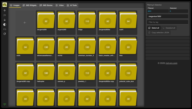 Cloud Images Toolkit UI