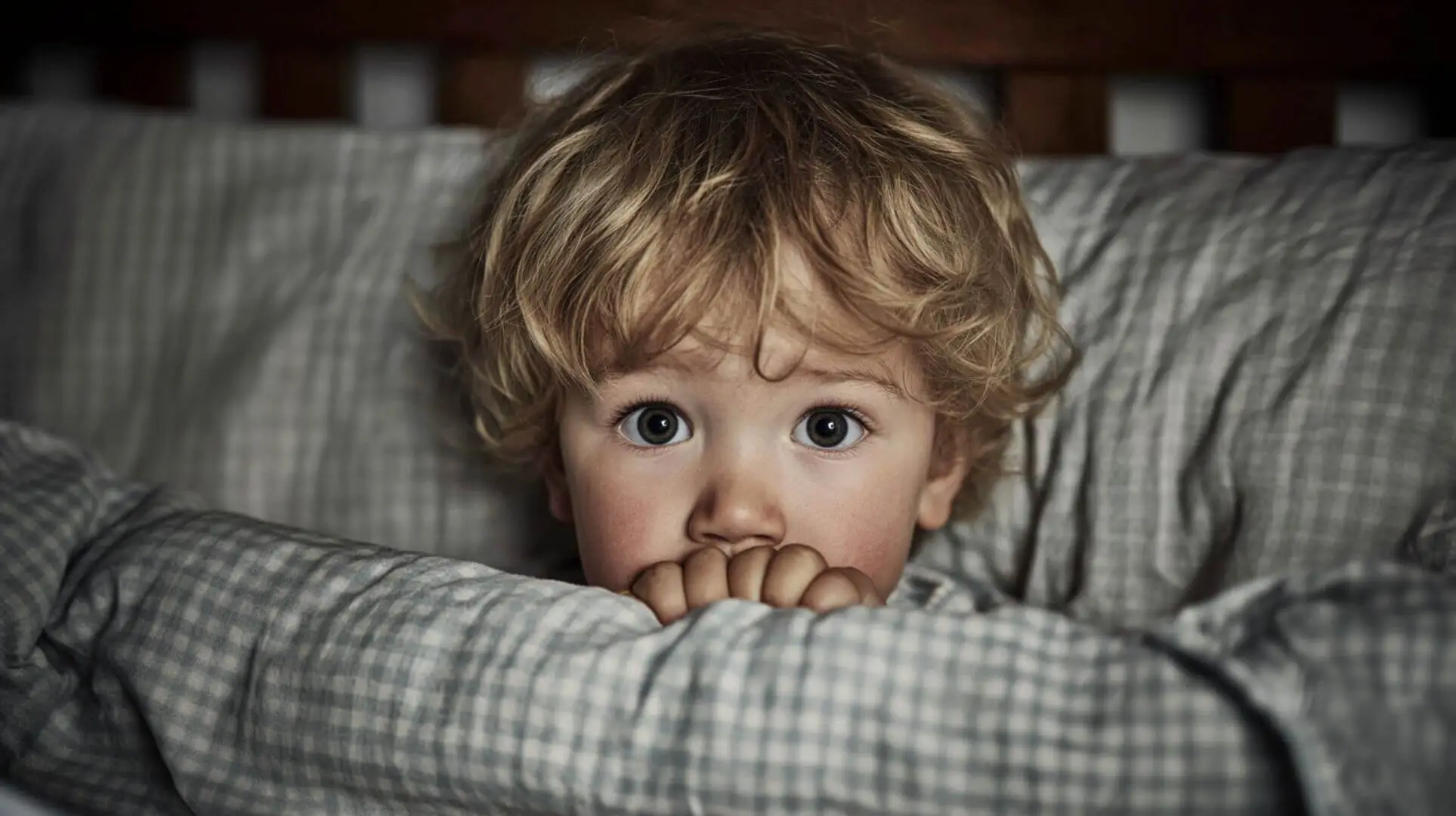 Niño con miedo