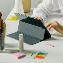 Tablet on desk