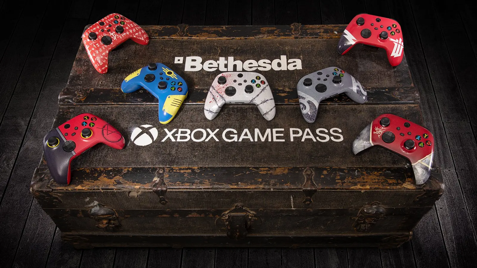微软揭晓七款贝塞斯达主题Xbox手柄，将通过推特活动送出