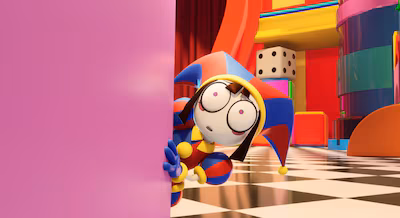 Pomni es la personaje principal de 'The Amazing Digital Circus'. (Foto: Producciones Glitch/Press)