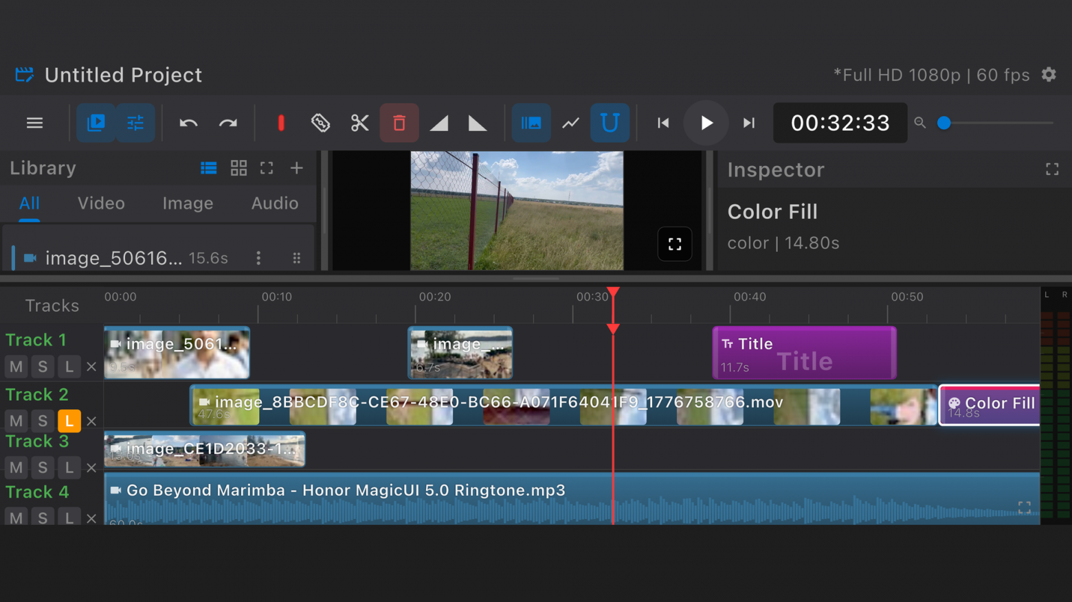 MultiTrack в горизонтальной ориентации MultiTrack в горизонтальной ориентации
