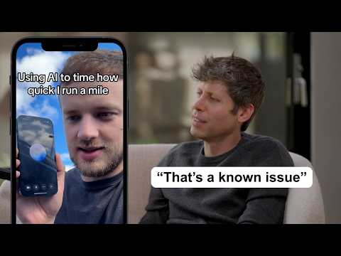 OpenAI CEO Reacts to Viral ChatGPT Video thumbnail