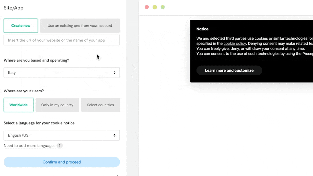 New Privacy Controls and Cookie Solution Configurator
