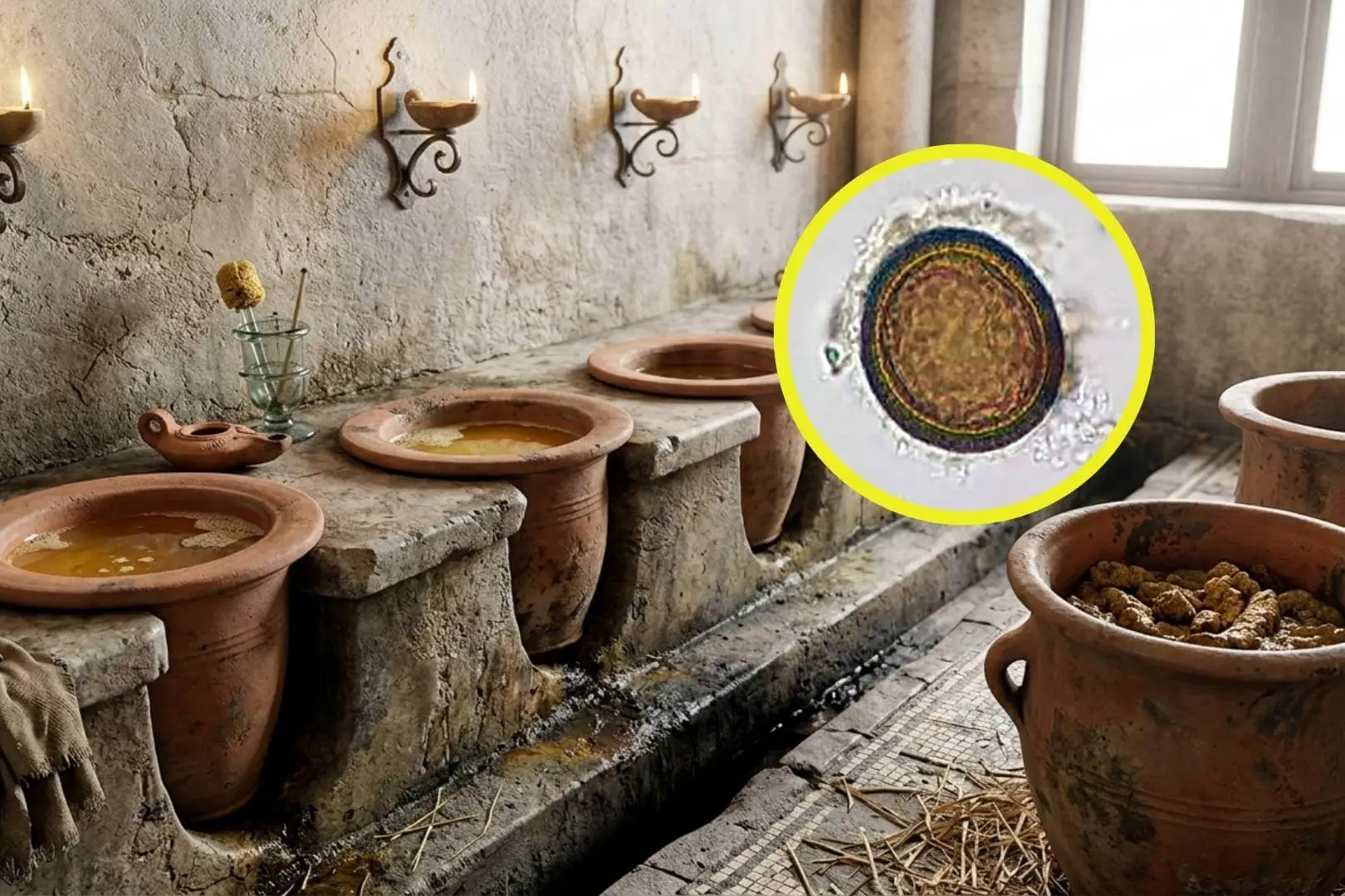 Los restos de antiguos retretes romanos sacan a la luz un patógeno mucho más antiguo de lo que se creía