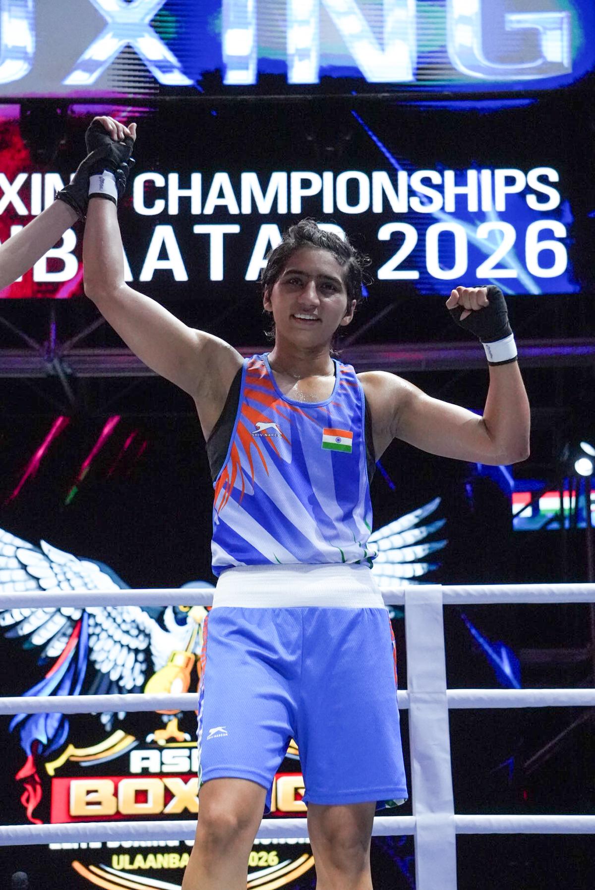 Although Preeti went on to beat two Olympic medallists, she had a tough opening round in her first bout against former U-22 Asian champion Elina Bazarova of Kazakhstan. And while she has an Asian title, her hunger remains. Although Preeti went on to beat two Olympic medallists, she had a tough opening round in her first bout against former U-22 Asian champion Elina Bazarova of Kazakhstan. And while she has an Asian title, her hunger remains.