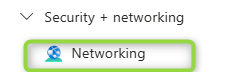 security & Networking