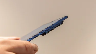 galaxy z fold 7 held in hand