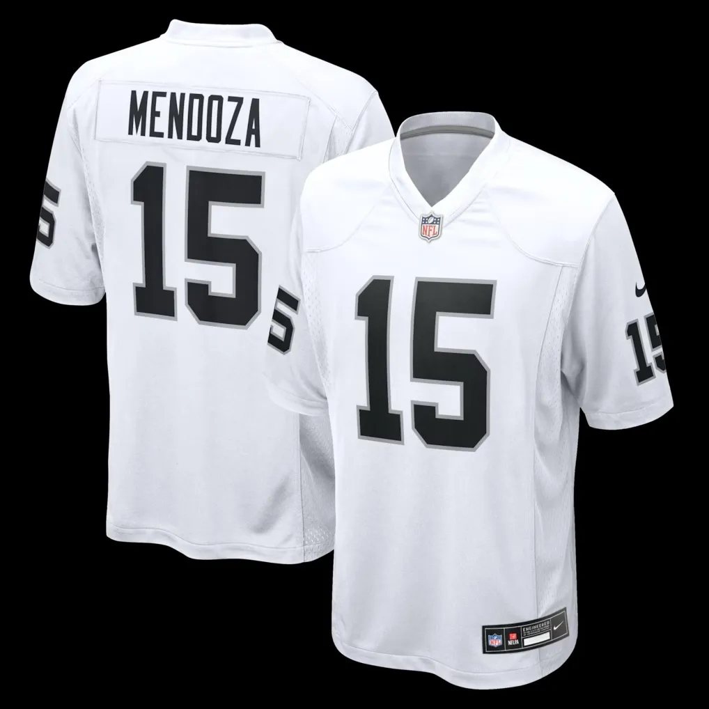 Fernando Mendoza Las Vegas Raiders Nike Jersey (White)