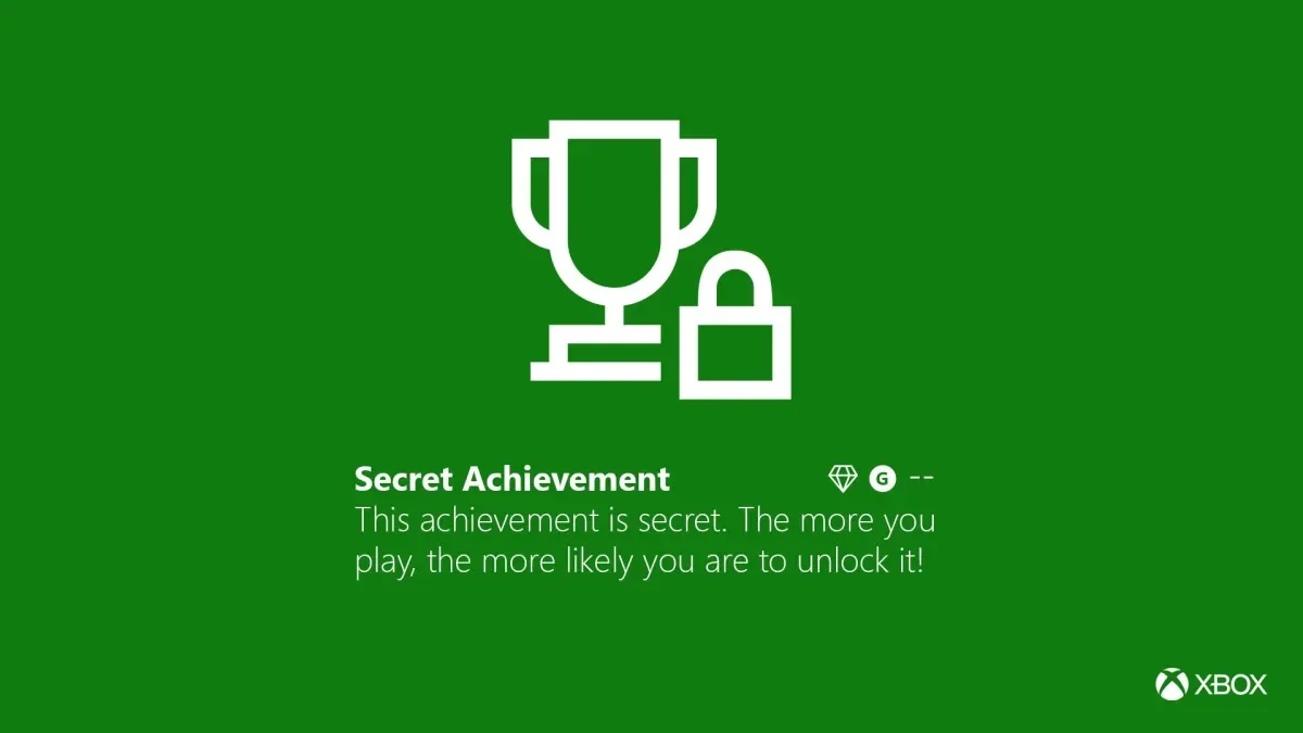 Xbox将于六月更新加入“查看隐藏成就”功能
