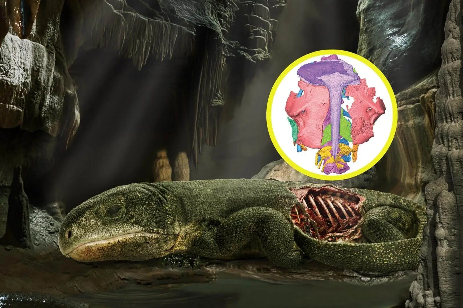 Revelan cómo un reptil de hace 289 millones de años explica por qué hoy respiramos mejor en tierra firme