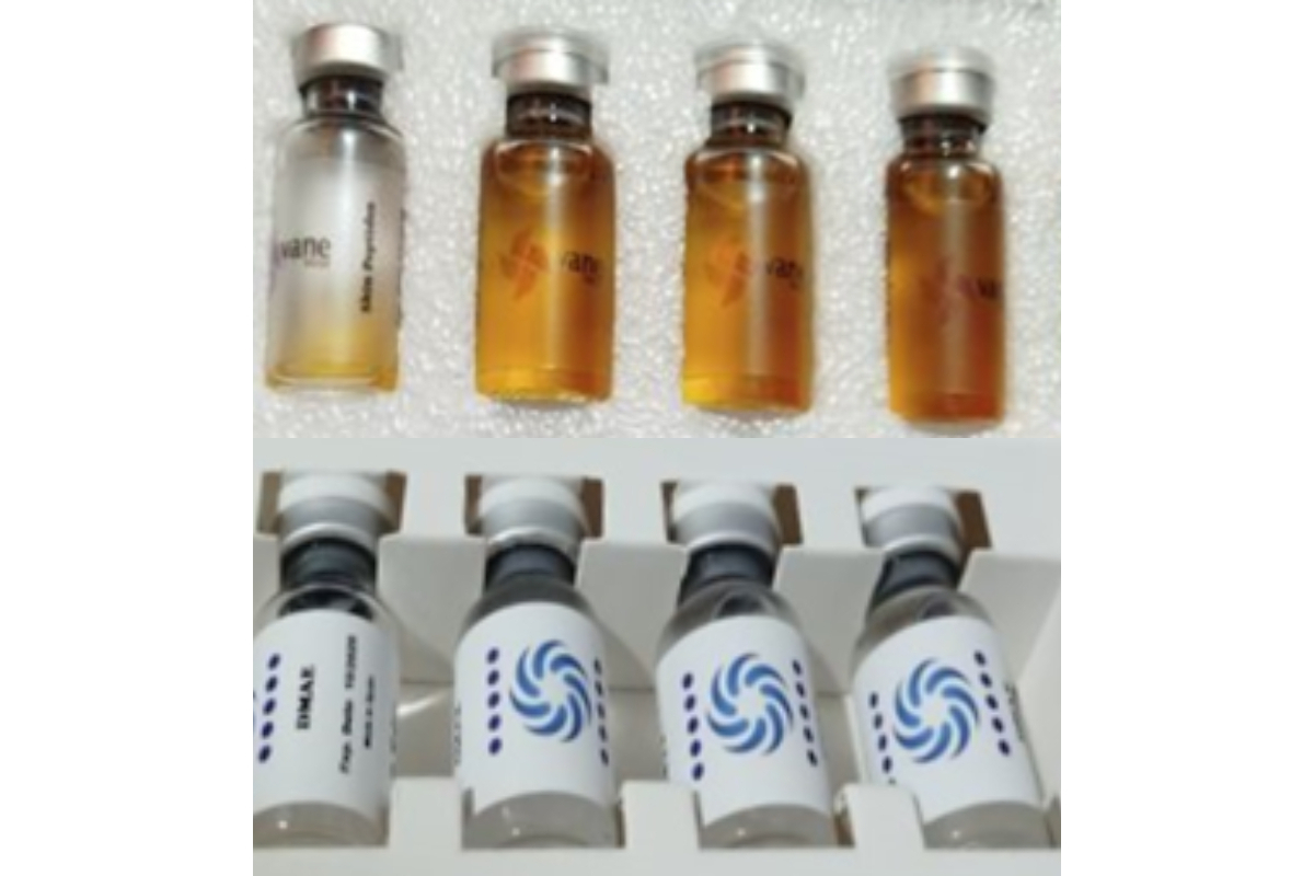 Imagen de los productos DMAE y Skin Peptide