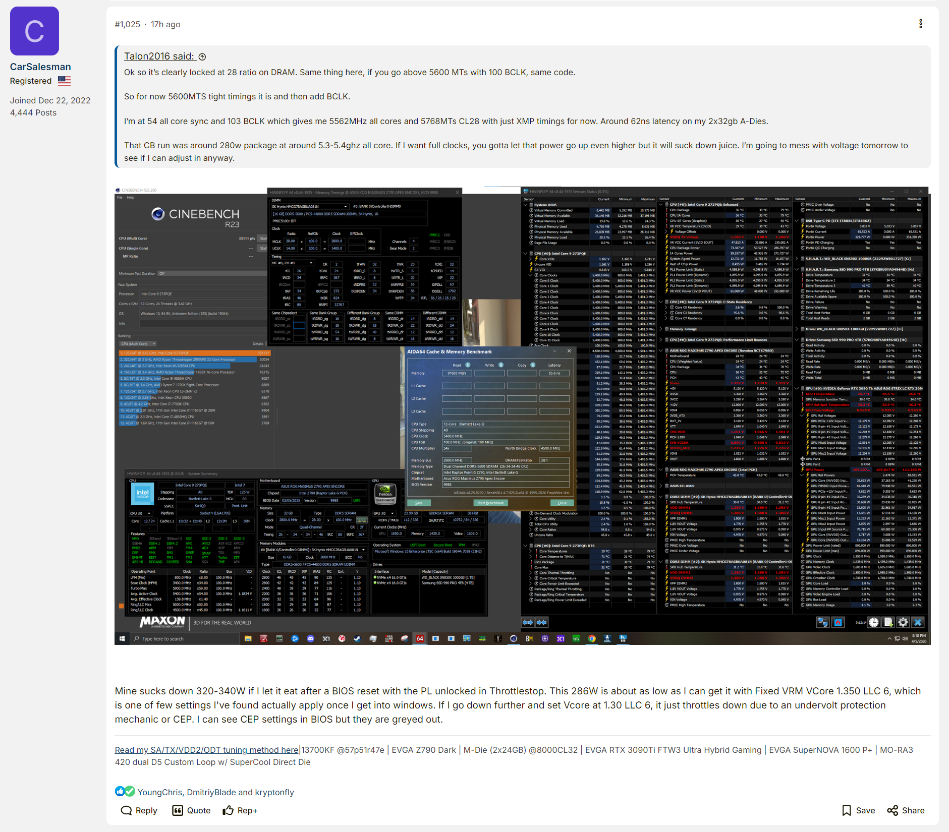 Bartlett Lake modding efforts on Overclock.net forums
