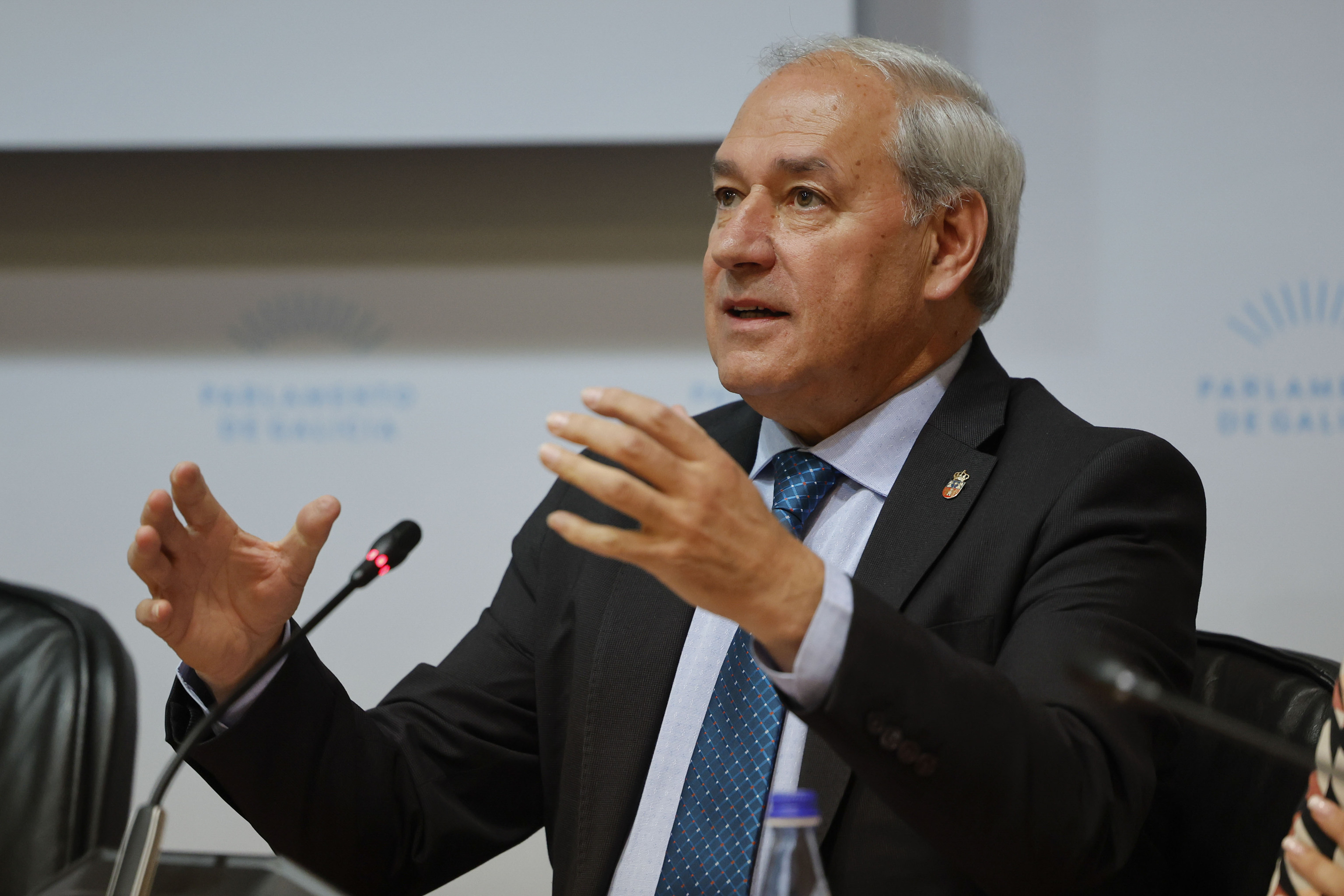 El expresidente de la Diputaci�n de Lugo y todav�a alcalde de Monforte, Jos� Tom�.