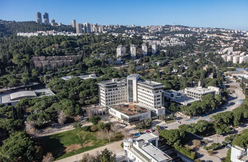 Aerial view of the Technion Israel Institute of Technology