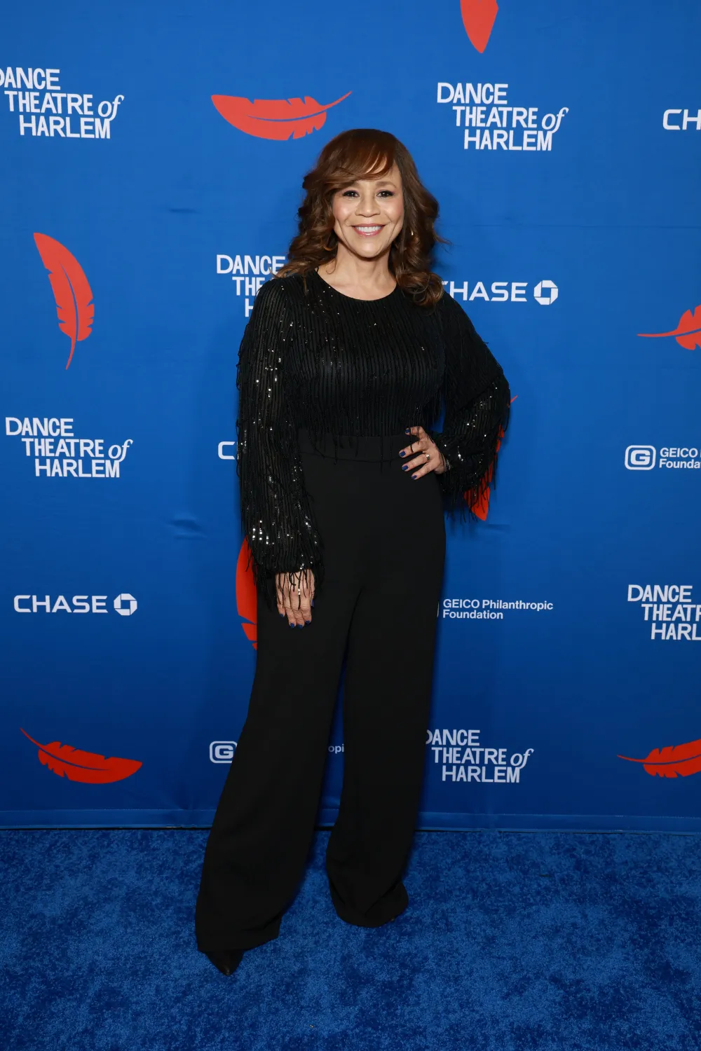 Rosie Perez attended the Dance Theatre of Harlem's 2026 Vision Gala in NYC on April 17, which raised over $1.3 million in support of the organization.