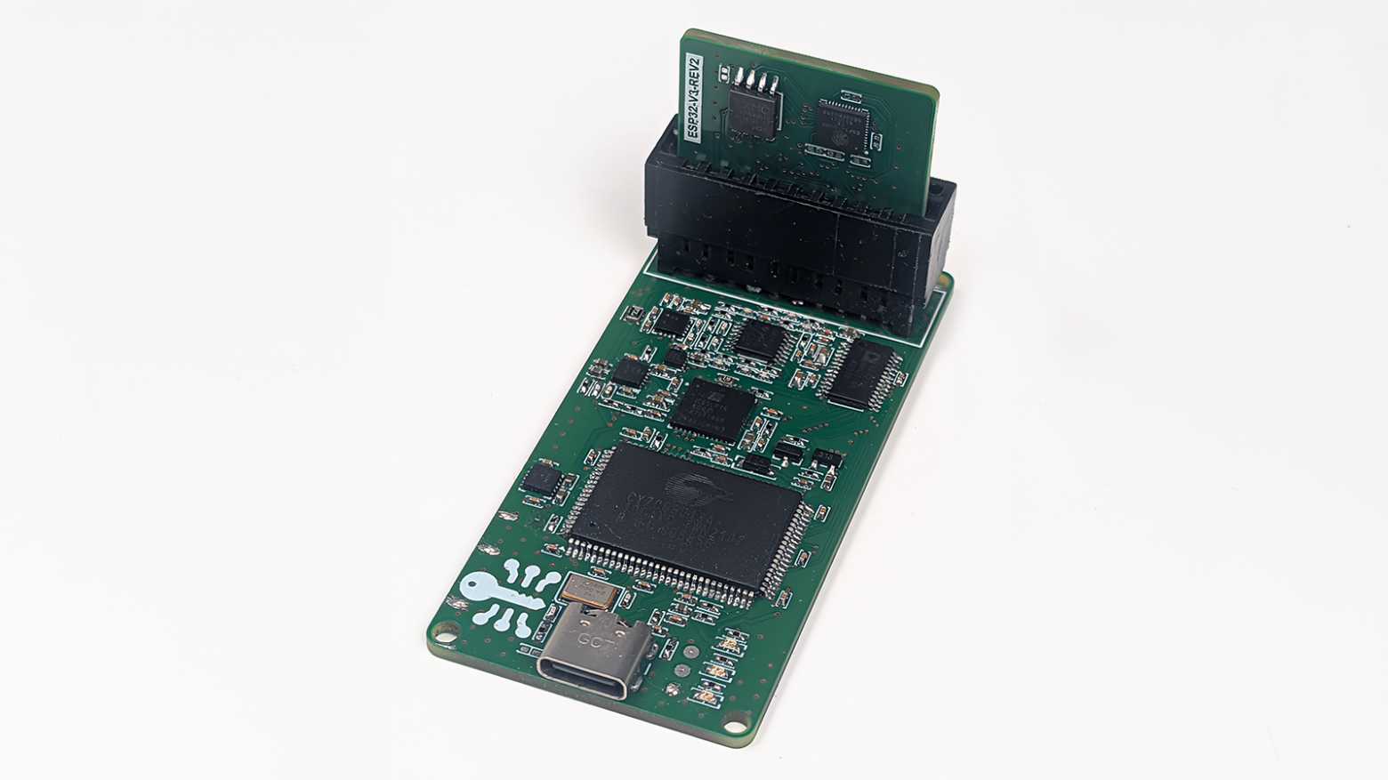 Готовый девайс с подключенным ESP32v3 Готовый девайс с подключенным ESP32v3