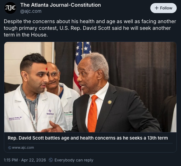 David Scott lives?