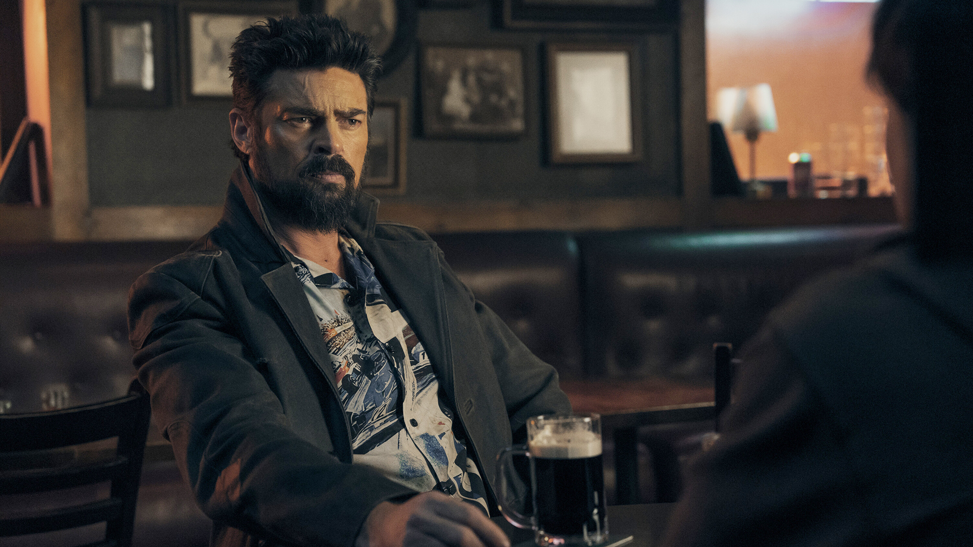 Billy Butcher sitting at a table in The Boys season 5 episode 3