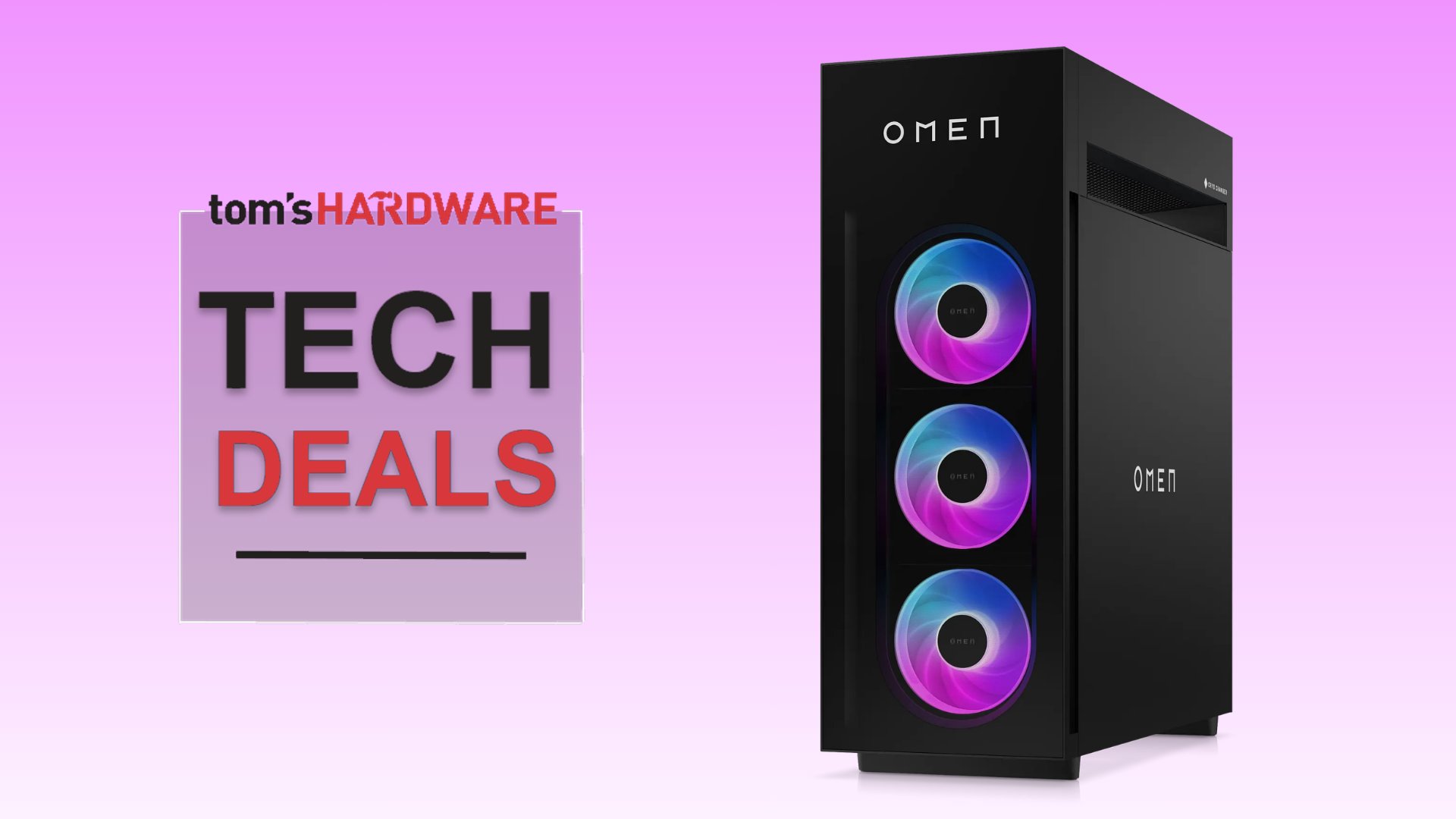 HP Omen Max 45L RTX 5090/9800X3D gaming PC deal