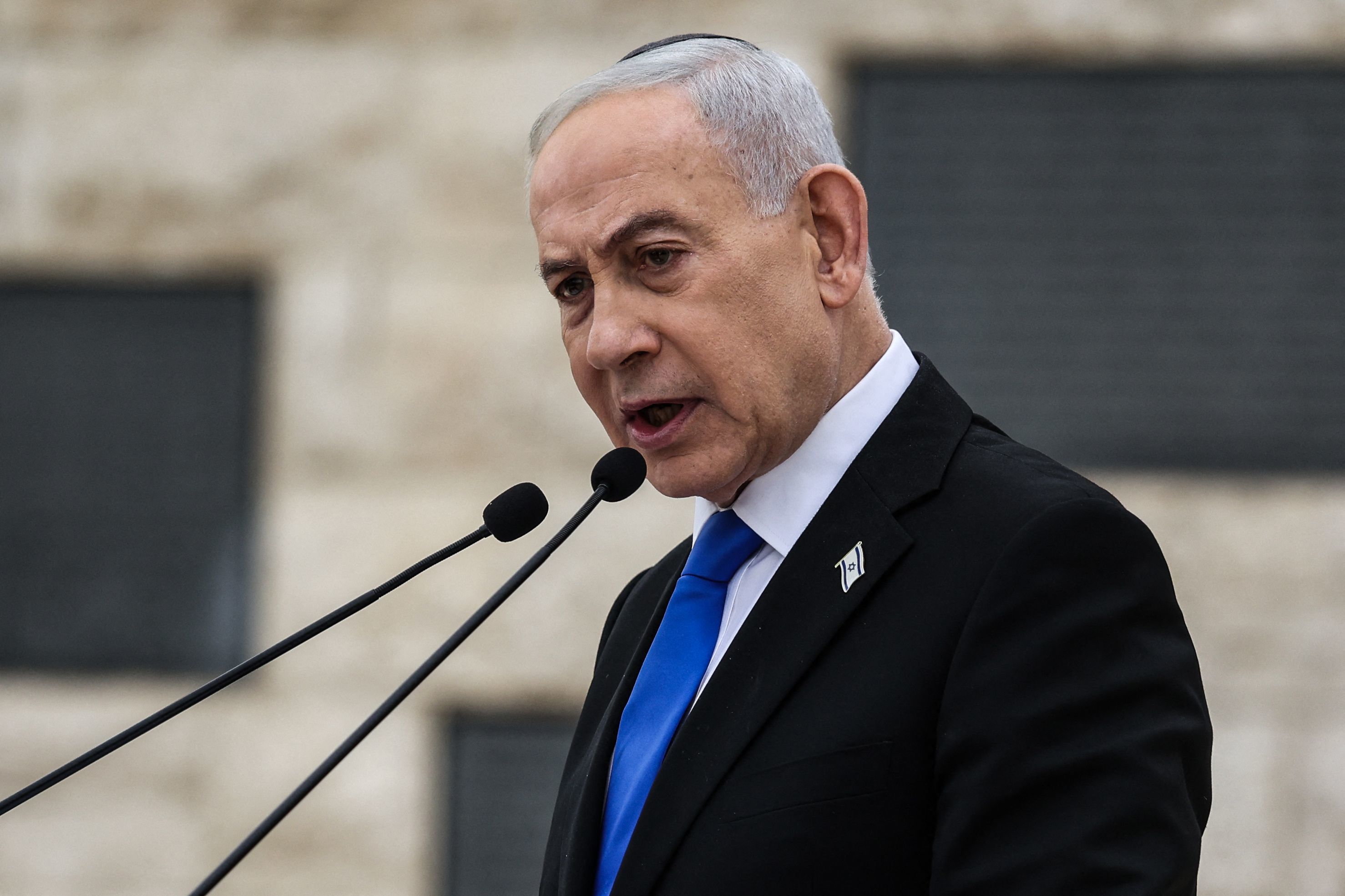 El primer ministro de Israel, Benjam�n Netanyahu,